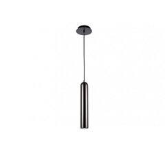 Azzardo piekaramā lampa Tubo 1 Black/Chrome cena un informācija | Lustras | 220.lv