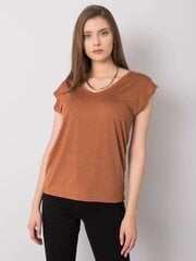 коричневая блузка в полоску giselle rue paris цена и информация | Женские блузки, рубашки | 220.lv