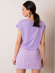 фиолетовая футболка eva rue paris цена и информация | Женские блузки, рубашки | 220.lv
