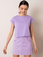 фиолетовая футболка eva rue paris цена и информация | Женские блузки, рубашки | 220.lv