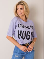 фиолетовая футболка whitney rue paris цена и информация | Женские блузки, рубашки | 220.lv