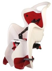 Aizmugurējais velosipēda krēsliņš Bellelli Mr Fox, balts cena un informācija | Bērnu velosipēdu sēdeklīši | 220.lv