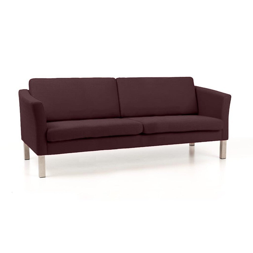 Dīvānu komplekts Boss 3+2, , antiik punane 1590, jalad - tume pähkel цена и информация | Dīvānu komplekti | 220.lv