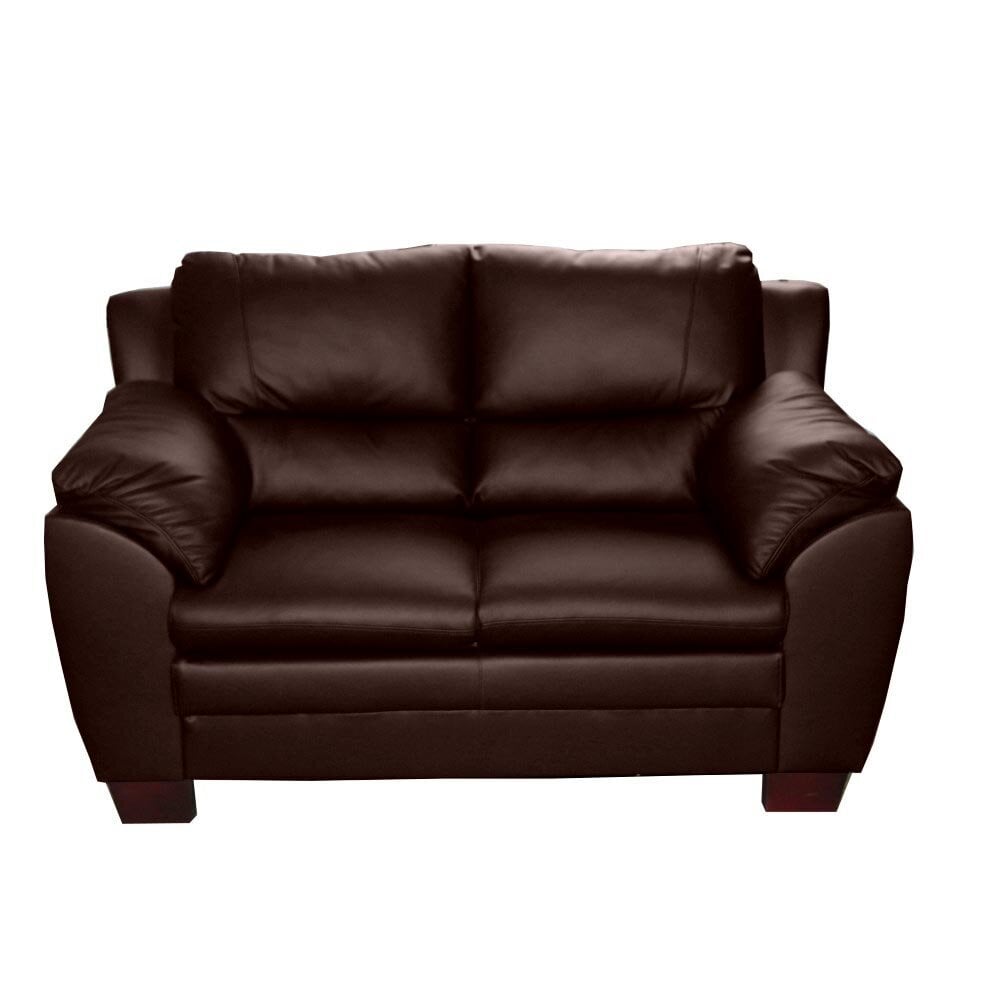 Dīvānu komplekts Emma 3+2, , pruun 8040, musta värvi jalad cena un informācija | Dīvānu komplekti | 220.lv