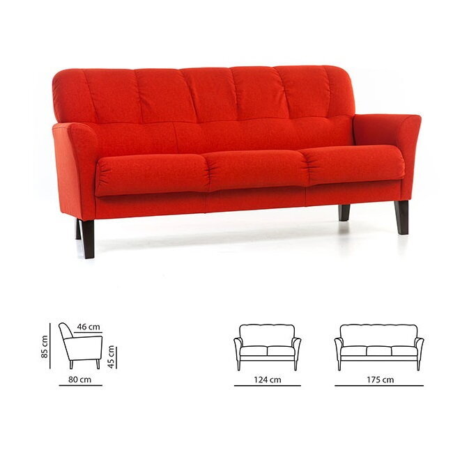 Dīvānu komplekts Katri 3+2, , helehall Inari 91, jalad - tume pähkel cena un informācija | Dīvānu komplekti | 220.lv