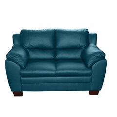 Dīvāns Emma 2, zils cena un informācija | Dīvāni | 220.lv