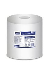 Полотенца для рук Grite Super Maxi 300 Coreless, белые, 1-слойные, 1 шт., Ø 20 цена и информация | Туалетная бумага, бумажные полотенца | 220.lv