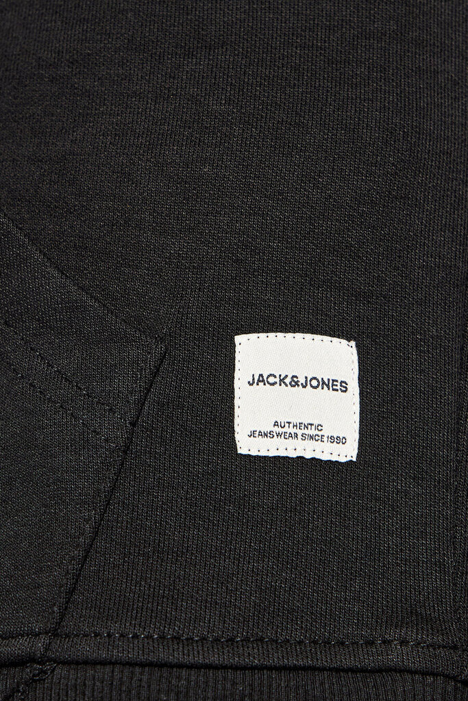 JACK & JONES vīriešu sporta jaka 12182537*02, melns cena un informācija | Vīriešu jakas | 220.lv