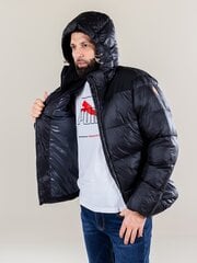 Icepeak vīriešu mētelis Ep Anderson 280g 56073-6*990, melns cena un informācija | Vīriešu virsjakas | 220.lv