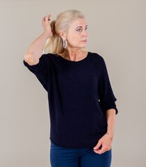Hailys sieviešu džemperis LENA DZ*04, jūras zils cena un informācija | Sieviešu džemperi | 220.lv