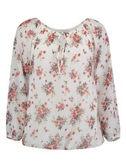 Женская блуза Hailys CARA87*01, белый/оранжевый цена и информация | Женские футболки | 220.lv