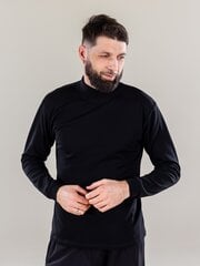 Vīriešu polo Roni 23121, melns cena un informācija | Vīriešu džemperi | 220.lv
