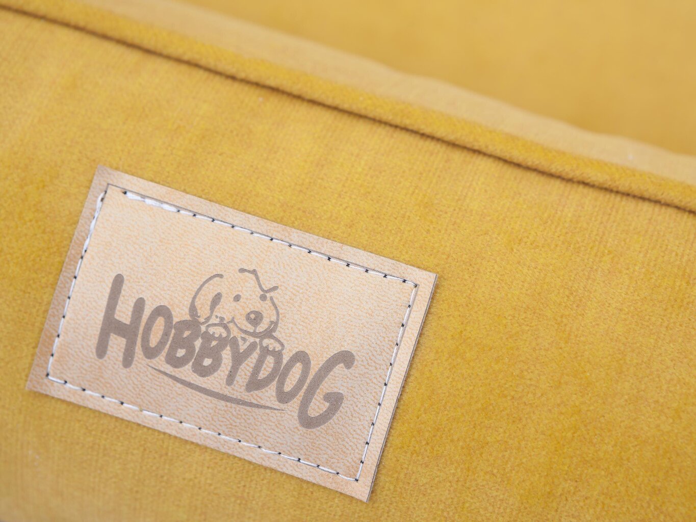 Hobbydog guļvieta Joker Fancy Yellow XXL, 106x80 cm cena un informācija | Suņu gultas, spilveni, būdas | 220.lv