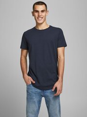 JACK & JONES vīriešu T-krekls 12113648*02, tumesinine cena un informācija | Vīriešu T-krekli | 220.lv