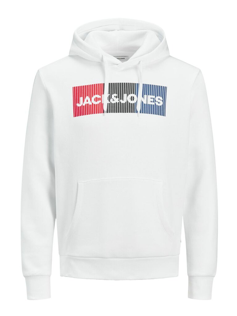 Džeks un Džoness Vīriešu džemperis 12152840*04, balts cena un informācija | Vīriešu jakas | 220.lv