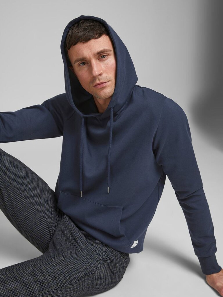 JACK & JONES vīriešu sporta jaka 12182537*04, tumesinine cena un informācija | Vīriešu jakas | 220.lv