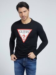 Мужская футболка с длинными рукавами Guess M1RI31*JBLK, m JBLK 7618483101959 цена и информация | Мужские футболки | 220.lv