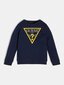 Guess sporta krekls bērniem L73Q09*C765, tumši zils/dzeltens cena un informācija | Zēnu jakas, džemperi, žaketes, vestes | 220.lv