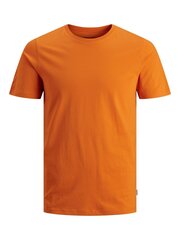 JACK & JONES t krekls vīriešiem 12156101*03, oranžs cena un informācija | Vīriešu T-krekli | 220.lv