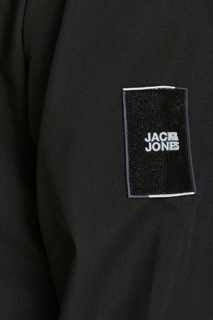 JACK & JONES Vīriešu jaka 12195434*01, melns cena un informācija | Vīriešu virsjakas | 220.lv