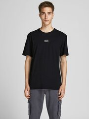 JACK & JONES vīrieša T-krekls 12193490*01, melns cena un informācija | Vīriešu T-krekli | 220.lv