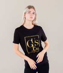 Женская футболка Guess W1YI0Q*JBLK, черная 7620207281878 цена и информация | Женские футболки | 220.lv