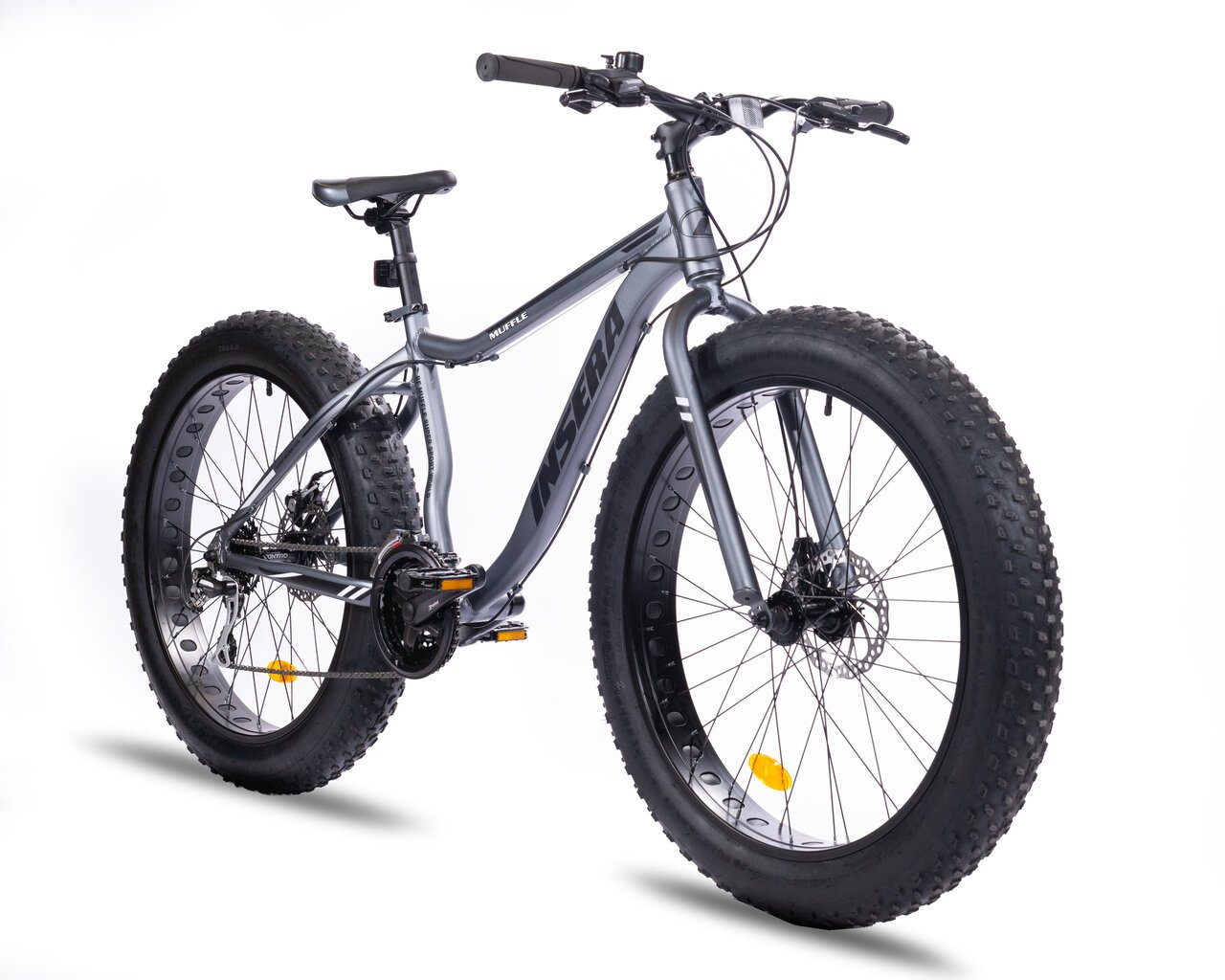 Велосипед Insera Muffle 26", черный/серый цена | 220.lv