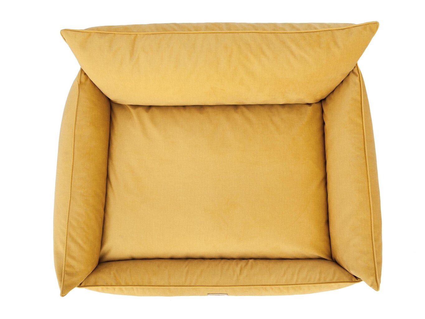 Hobbydog guļvieta Joker Fancy Yellow XL, 82x63 cm cena un informācija | Suņu gultas, spilveni, būdas | 220.lv