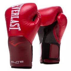 Боксерские тренировочные перчатки Everlast Pro Style Elite, красные цена и информация | Боевые искусства | 220.lv