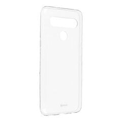 LG K61 silikona telefona vāciņš no Roar, caurspīdīgs cena un informācija | Telefonu vāciņi, maciņi | 220.lv