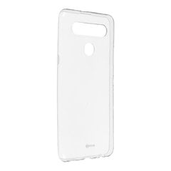 Силиконовый чехол Roar для LG K51s, прозрачный цена и информация | Чехлы для телефонов | 220.lv