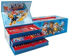 Kucēnu patruļas (Paw Patrol) zīmēšanas komplekts čemodānā cena un informācija | Modelēšanas un zīmēšanas piederumi | 220.lv