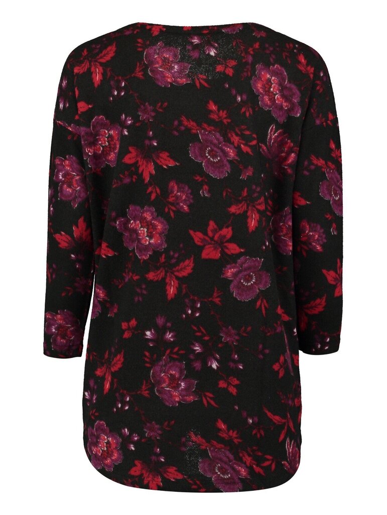 Hailys sieviešu džemperis MIA4333*01, melns/sarkans цена и информация | Sieviešu džemperi | 220.lv