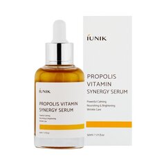 IUNIK Propolis Vitamin Synergy Serum Sejas serums 50ml cena un informācija | Serumi sejai, eļļas | 220.lv