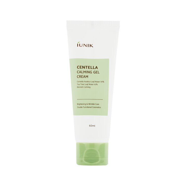 IUNIK Centella Calming Gel Cream sejas krēms 60ml cena un informācija | Sejas krēmi | 220.lv