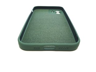 Cиликоновый чехол Hallo Soft Silicone для Apple iPhone 12 mini, зелёный цена и информация | Чехлы для телефонов | 220.lv