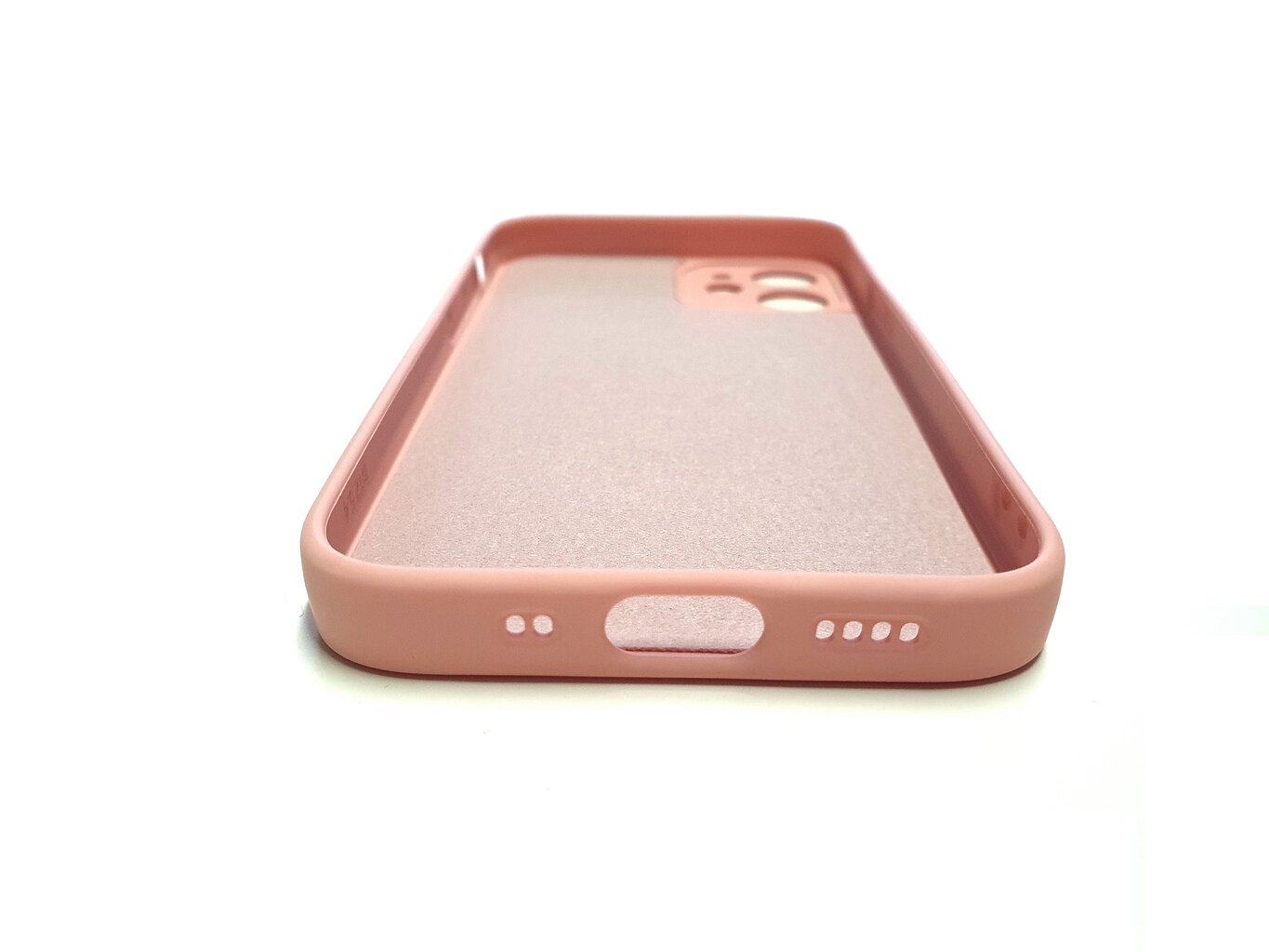 Silikona apvalks priekš Apple iPhone 12 mini, Hallo Soft Silicone, rozā cena un informācija | Telefonu vāciņi, maciņi | 220.lv