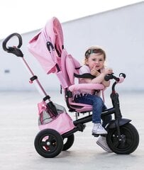 Tobi Velar tricikls - rozā цена и информация | Трехколесные велосипеды | 220.lv