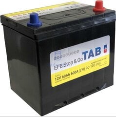 Akumulators TAB EFB Stop&Go 60Ah 600A 12V cena un informācija | Akumulatori | 220.lv