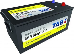 Akumulators Tab EFB Stop & Go 240 Ah 1250A 12V цена и информация | Аккумуляторы | 220.lv