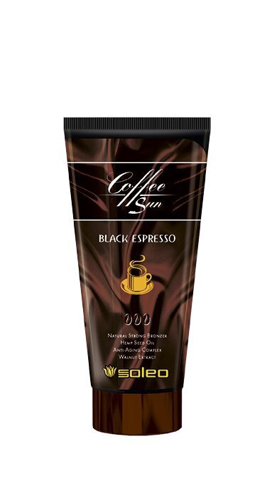 Solārija krēms ar paštonējošu efektu Black Espresso, 150 ml cena un informācija | Solārija krēmi | 220.lv