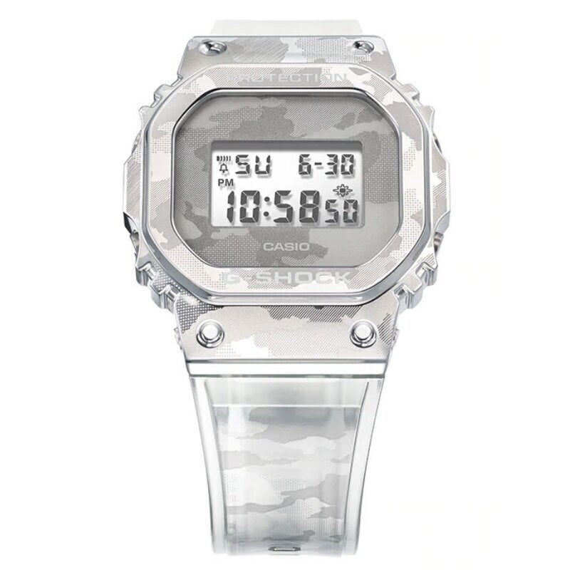 Vīriešu pulkstenis Casio G-SHOCK GM-5600SCM-1ER SKELETON CAMOUFLAGE SERIES GM-5600SCM-1ER cena un informācija | Vīriešu pulksteņi | 220.lv