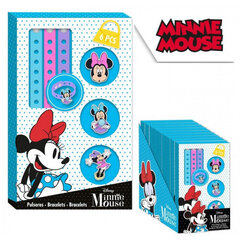 Rokassprādzes komplekts Disney Minnie Mouse cena un informācija | Rotaļlietas meitenēm | 220.lv