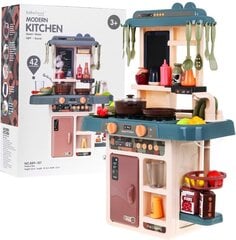 Rotaļlietas, Virtuves piederumi — virtuvīte ar pārtikas un virtuves piederumu komplektu / virtuves piederumu iegāde cena un informācija | Rotaļlietas meitenēm | 220.lv