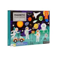 Magnētiskā spēle Petit Collage kosmosā cena un informācija | Galda spēles | 220.lv