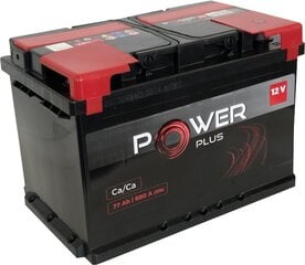 Аккумулятор Power Plus 77Ah 680A 12V цена и информация | Аккумуляторы | 220.lv