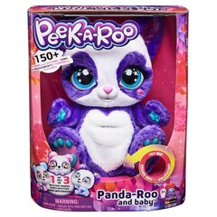 Interaktīva rotaļlieta Panda-ķengurs ar mazuli Peek-a-Roo cena un informācija | Mīkstās (plīša) rotaļlietas | 220.lv