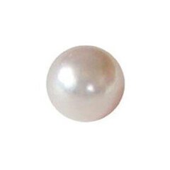 Apaļas pērļu imitācijas krelles 18 mm, 1 gab., krāsa balta cena un informācija | Rotu veidošana, pērļošana | 220.lv