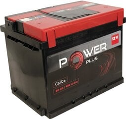 Аккумулятор Power Plus 60Ah 480A 12V цена и информация | Аккумуляторы | 220.lv