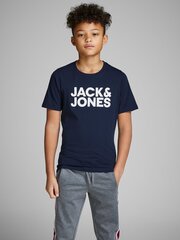 Футболка для мальчиков JACK & JONES 12152730*04, тёмно-синяя цена и информация | Рубашки для мальчиков | 220.lv